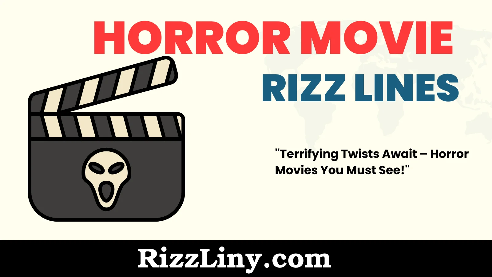Horror Movie Rizz Lines