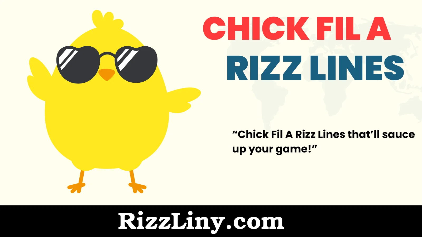 Chick Fil A Rizz Lines
