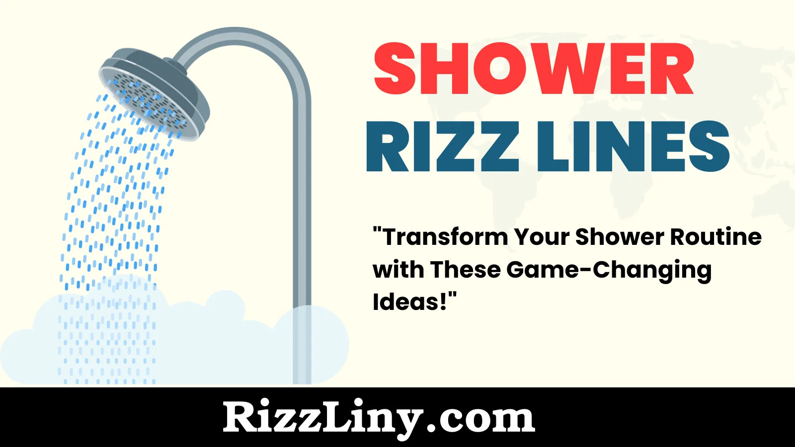 Shower Rizz Lines
