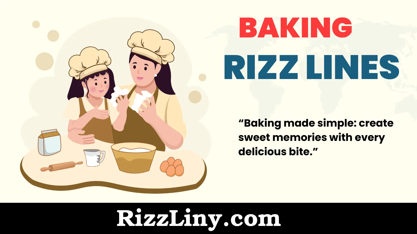 Baking Rizz Lines