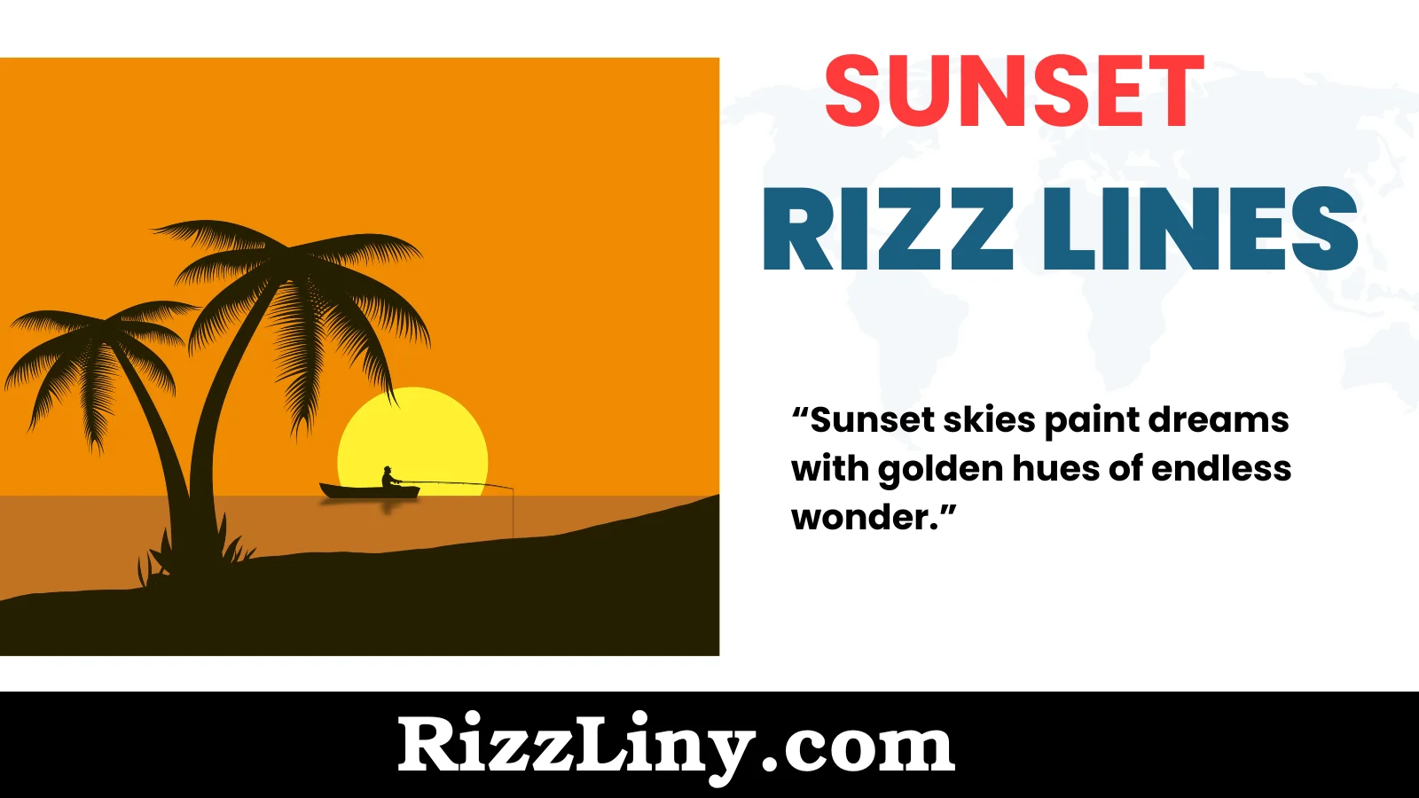 Sunset Rizz Lines