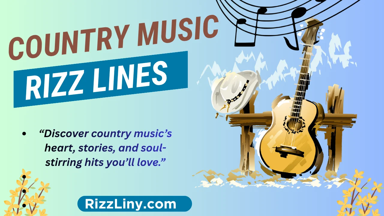 Country Music Rizz Lines